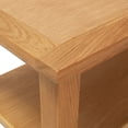 thumbnail image 3 of vidaXL Coffee Table End Table with Storage Shelf Sofa Table Solid Wood Oak, 3 of 26