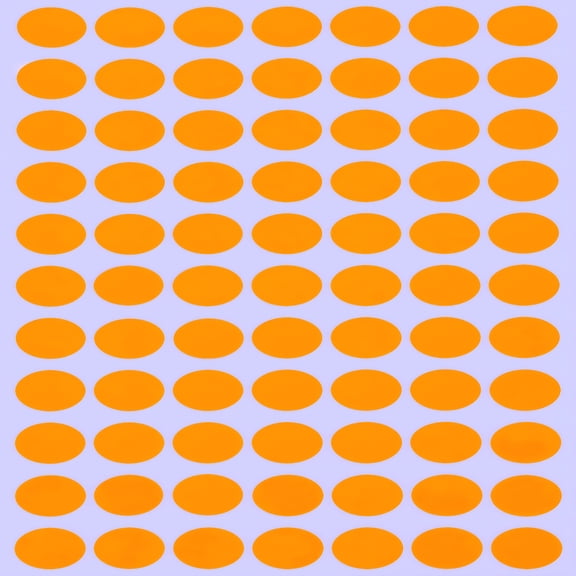 CCOCC Sticker Dots Removable Labels 15mm Neon Orange Circle Stickers 1.5 cm - 1540 Pack Dot Stickers For Toddlers