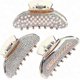 thumbnail image 1 of 3-Pack Sparkling Rhinestone Hair Clips for Women - Non-Slip Octopus Claw Jaw Accessories, 1 of 5