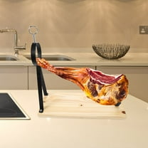 Raindrops hammock rack Slicing Ham Holder Pine Wood Stable Slicing Cooks Use 1Pcs