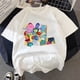 thumbnail image 3 of Camiseta de manga corta de dibujos animados para niño y niña, camisetas suaves para bebé, ropa Kawaii de verano, 2 uds., 3 of 5