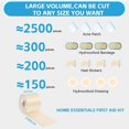 thumbnail image 2 of Hydrocolloid Roll for Wound Care, Waterproof Medical Grade Hydrocolloid Bandages Roll Cut-to-Size (, 2 of 5