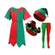 thumbnail image 2 of Disfraz de elfo navideño para adultos, túnica superior para fiesta, actuación, juego de rol SG, 2 of 9