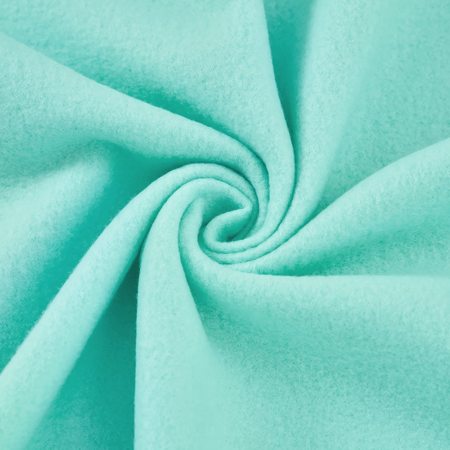 JML Contemporary Tiffany Blue Satin, Fleece Reversible Bed Blanket King