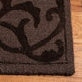 thumbnail image 4 of Safavieh Impressions 4' x 6' Hand Loomed Wool Rug in Brown, 4 of 5