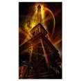 thumbnail image 2 of Paris Paris Tour Eiffel sur Fond Fantastique - Impression sur Toile Paysage Urbain, 2 of 3