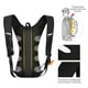 thumbnail image 4 of Mochila de hidratación para senderismo, running y ciclismo | Depósito de agua de 2 l | Correas ajustables para cintura y hombros | Ribete reflectante de seguridad | Bolsillo frontal de malla | Mo, 4 of 5