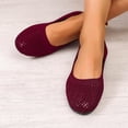 thumbnail image 5 of Tqyyweavej Women's Mesh Flats Slip On Closed Toe Dressy Mules Versatile Comfortable Breathable Ballet Shoes, Gifts for Women 36-43, 5 of 10