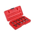 thumbnail image 2 of Herramienta para quitar tornillos, 10 piezas, juego de extractores de tornillos de 3,2 a 10,3 mm, guía de extracción de tornillos diseñada para la perfección, 2 of 9