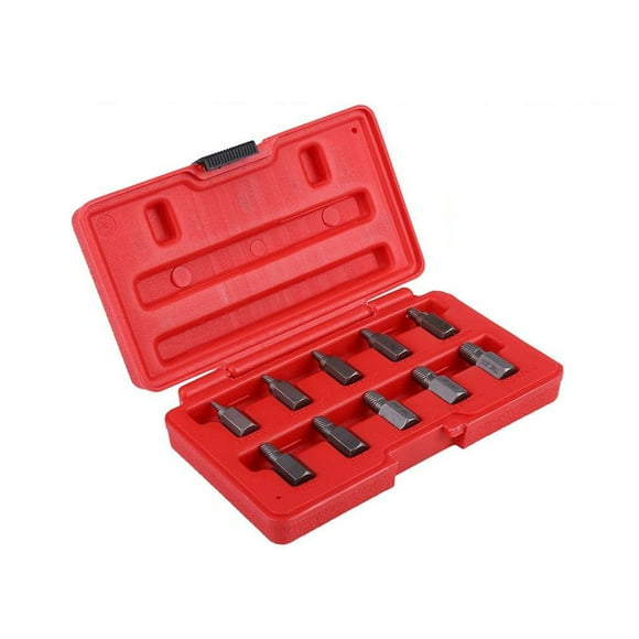 Screw Extractor Set Screw Extractor Guide Screw Remover Tool Extractor Extractor Set 10 Pcs 3.2-10.3mm Screw Extractor Set For Rust Damaged Studs Remover Out