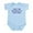 Sky Blue, variant on CafePress - Trust Me My Mom Is A Doctor Infant Bodysuit - Baby Light Bodysuit, Size Newborn - 24 Months