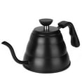 thumbnail image 1 of Mini High Temperature Resistance Coffee Pot, Stainless Steel Coffee Pot, For Tea And Coffee Induction Cooker Black, 1 of 8
