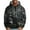 Black, variant on Men's Oversized Graffiti Print Hooded Sweatshirt, Long Sleeve Loose Fit Casual Pullover Fleece Hoodie for Streetwear,Black,2XL