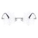 thumbnail image 4 of Gafas de sol Sunnimix con forma de copo de nieve Unisex claro, 4 of 8