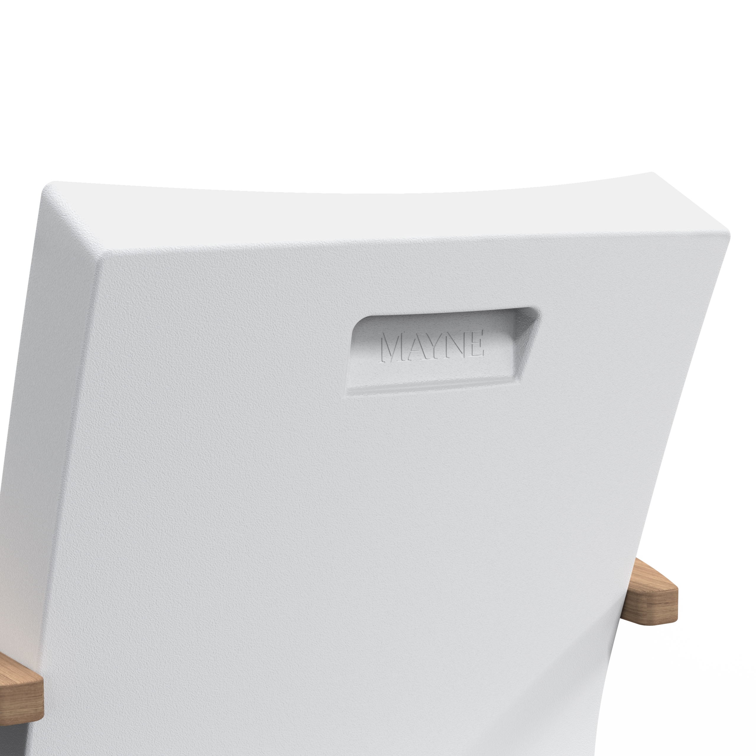 Mesa Patio Chair - White
