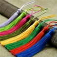 thumbnail image 3 of U8MO 1X Ice Silk Tassel Trim Key Chian Handbag Pendant Jewelry Making DIY 4.7''-10# navy blue, 3 of 4