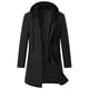 thumbnail image 1 of Abrigo de invierno para hombre, abrigo largo de lana cálido, abrigo de invierno de negocios, chaqueta de invierno para ocio con capucha extraíble, 1 of 6