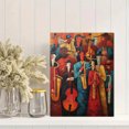 thumbnail image 2 of Jazz Band Abstract Canvas Print Wall Decor for Living Room Bedroom Dining Room Office Music Studio, 2 of 8