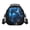 Blue Wolf, variant on Pzuqiu Denim Cat Print Insulated Kids Lunch Bag, Premium Fabric Portable Reusable Kids Insulated Lunch Bag for School Picnic