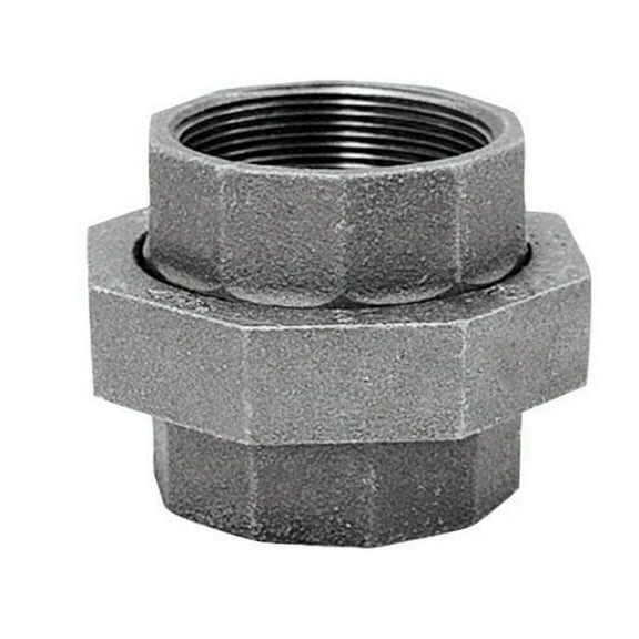 1PC Anvil Anvil 8700163556 Malleable Iron Female Union, 1-1/4", Galvanized