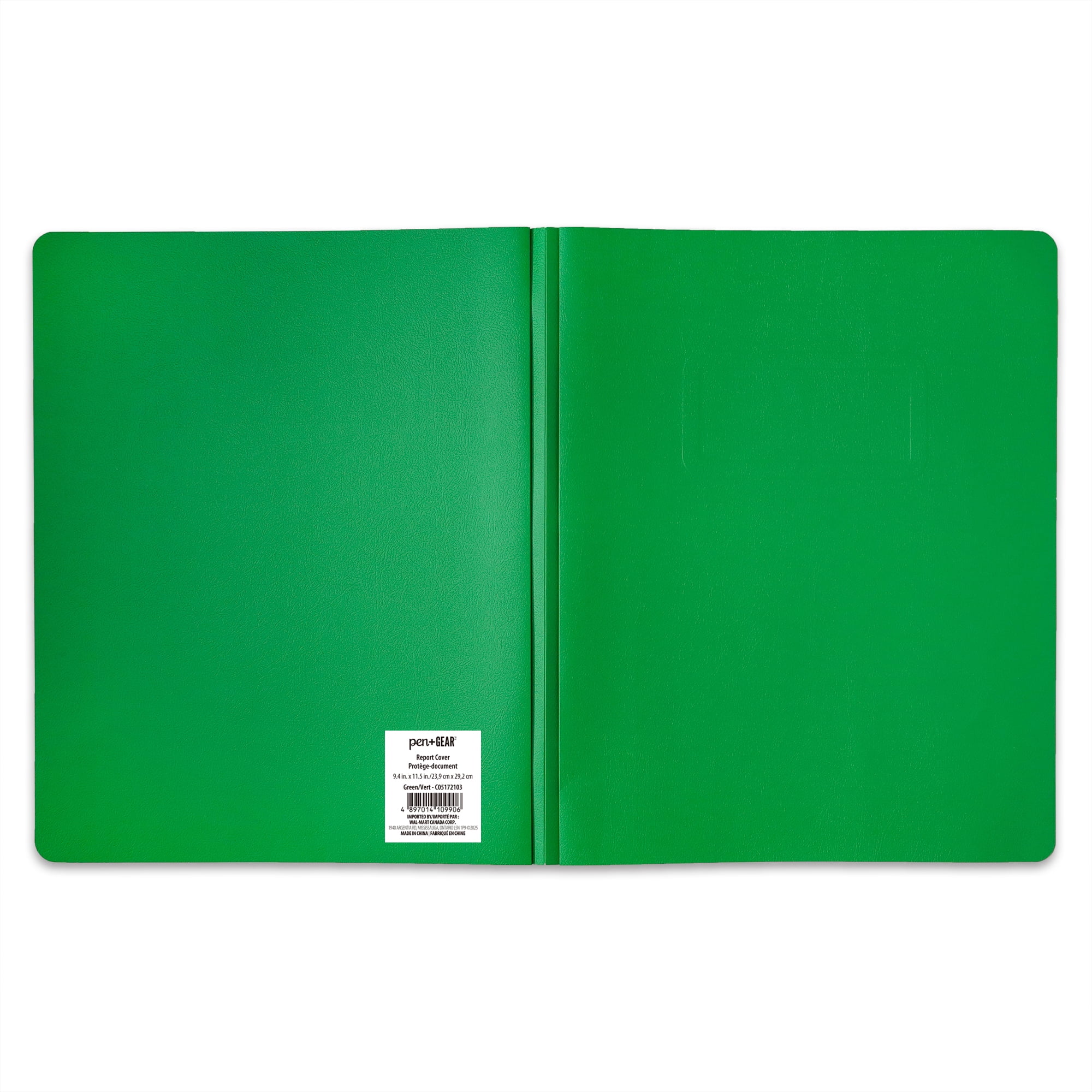 PEN+GEAR PROTÈGE-DOCUMENT CLAIR, 9.4" x 11.5",VERT