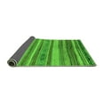 thumbnail image 2 of Ahgly Company Indoor Square Abstract Green Modern Area Rugs, 8' Square, 2 of 4