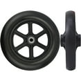 thumbnail image 1 of 2 Pcs Roue Universelle Remplaçable Accessoire Pratique pour Fauteuil Roulant Roue avant, 1 of 5