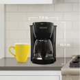 thumbnail image 3 of BLACK+DECKER 5-Cup Coffeemaker, Black, DCM600B, 3 of 8