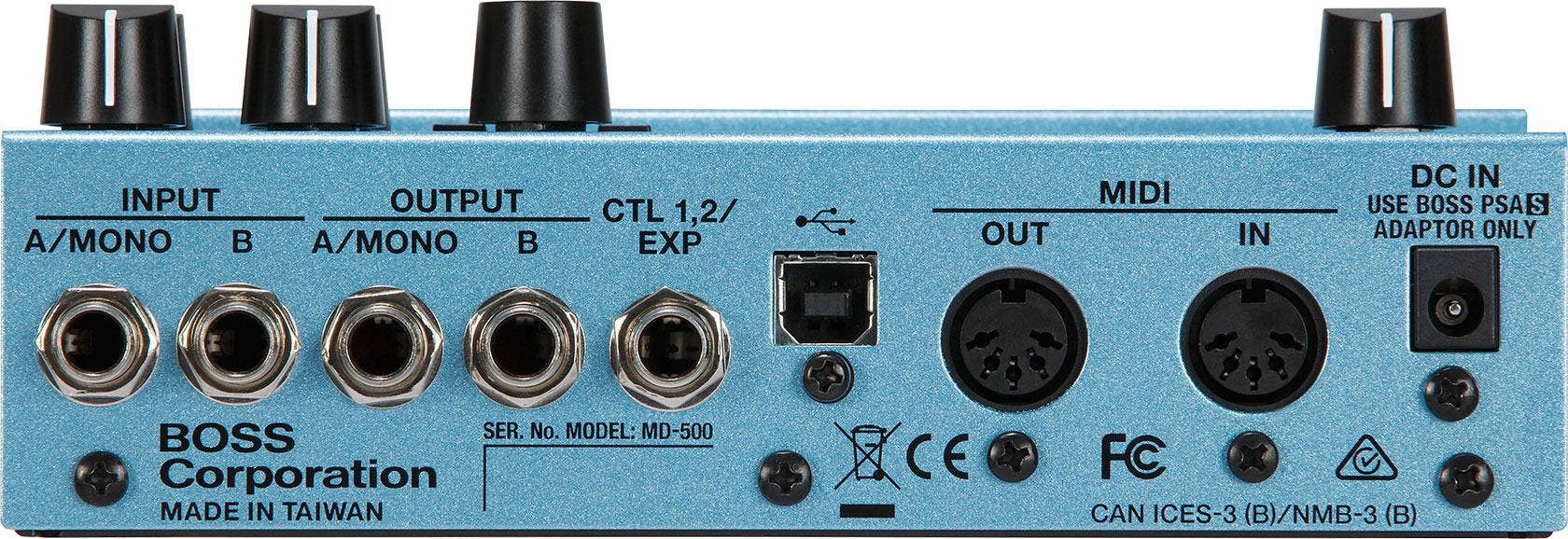 Open Box BOSS Modulation Guitar Pedal (MD-500), Standard