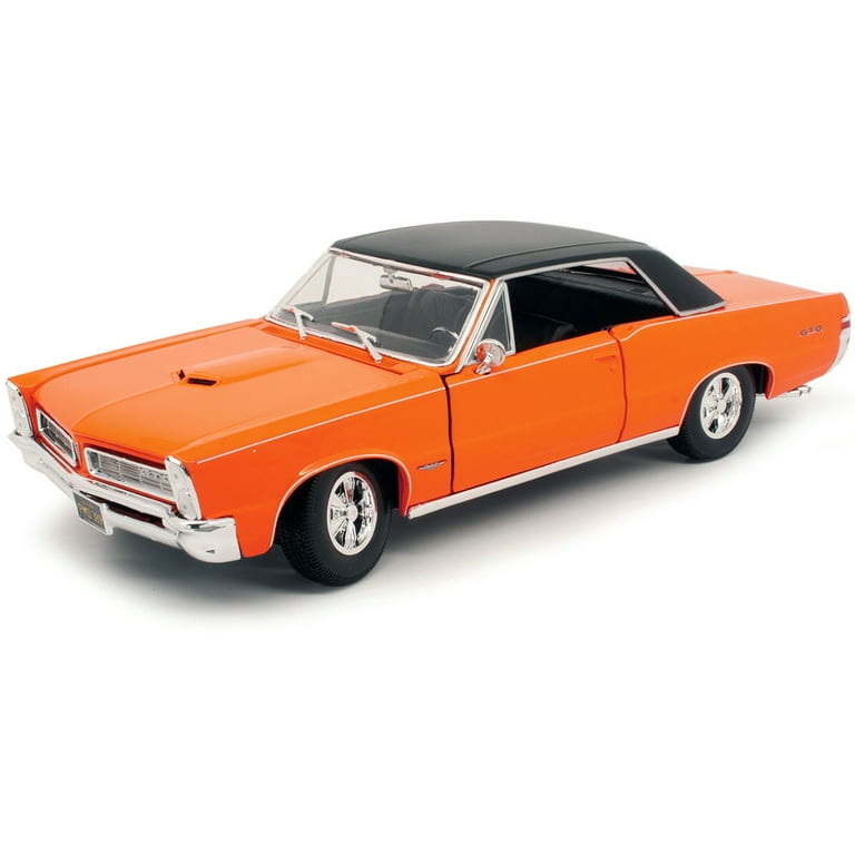 1965 Pontiac GTO Hurst Orange with Black Top and White