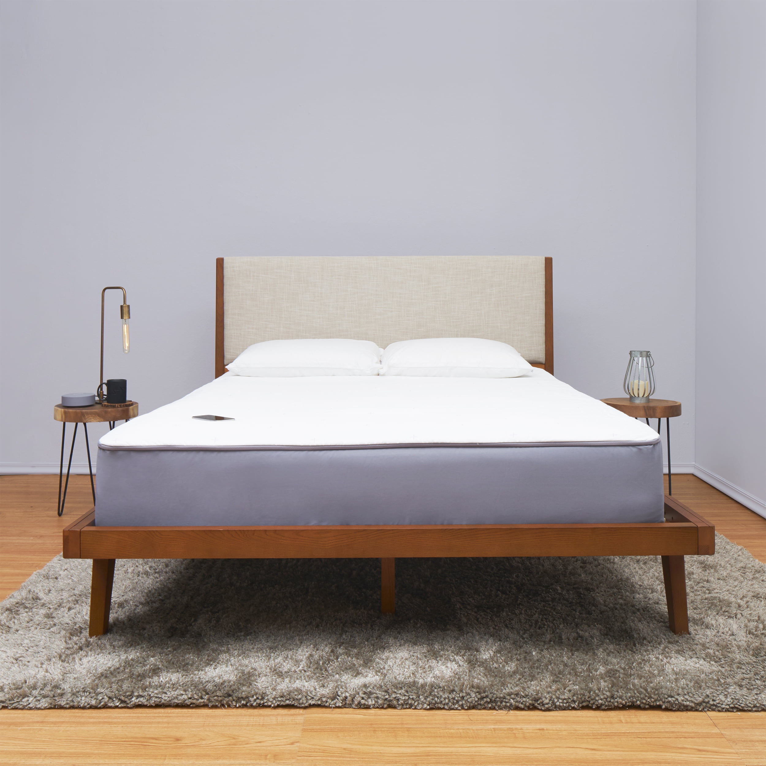 Smart Memory Foam Mattress Bundle Exclusive From Eight Sleep Smart Memory Foam Mattress Bundle Exclusive From Eight Sleep Includes Saturn With Tracker Two Pillows And Bed Sheets Queen Com