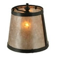 thumbnail image 3 of Meyda 141679 6 x 6.5 in. Mission Prime Shade, Timeless Bronze & Silver Mica, 3 of 4