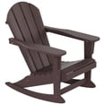 thumbnail image 5 of Polytrends  Laguna Hdpe All Weather Outdoor Patio Rocking Chair Dark Brown, 5 of 5