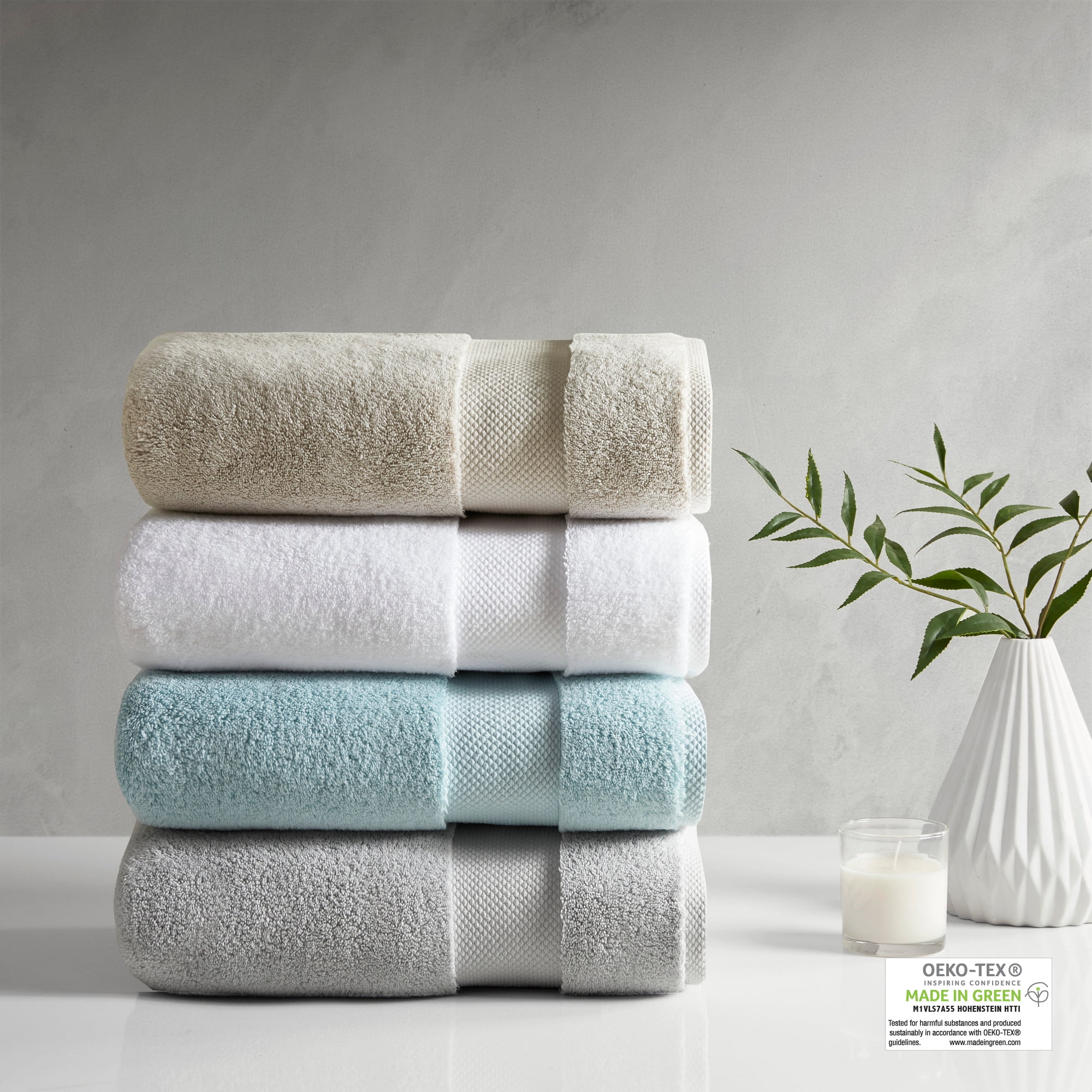 Sovillia 800 GSM 100 Percent Combed Cotton 6 Piece Towel Set