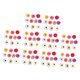 thumbnail image 1 of 100pcs Flores de Seda Sunnimix Gerberas de 7 cm para manualidades, 1 of 8