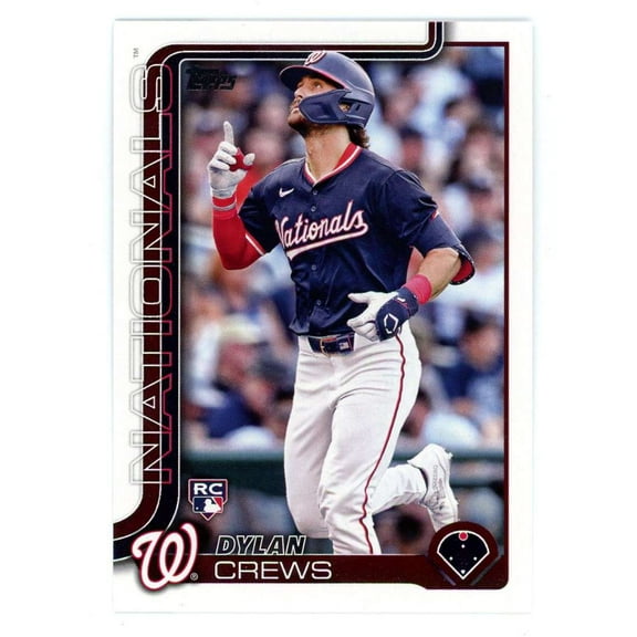 MLB 2025 Topps Series 1 Base Dylan Crews #74