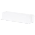 thumbnail image 1 of Unique Bargains L Type Shelf Dividers, PVC Clear Closet Shelf Separator 35 x 4 x 6cm 4pack, 1 of 5