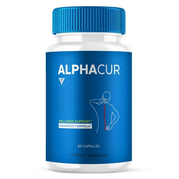 AlphaCur Nerve Relief Capsules, Alpha Cur Nerve Health (60 Capsules)