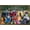 Bronze Framed Version, variant on Disney Villains - Group Pose Wall Poster, 22.375" x 34", Framed
