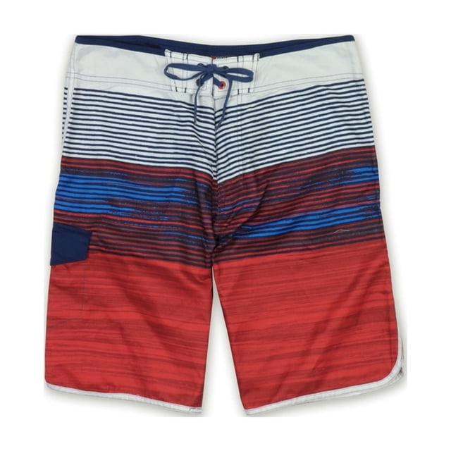 Ecko Unltd. Bañador con parte inferior lisa para hombre, rojo, 34 Ecko Unltd. Traje de baño