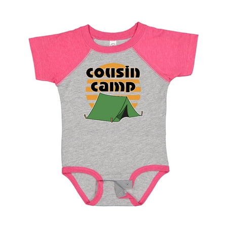 

Inktastic Cousin Camp Summer Reunion Gift Baby Boy or Baby Girl Bodysuit