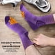thumbnail image 4 of Calcetines de compresión simples y elegantes para mujeres y hombres., 4 of 5