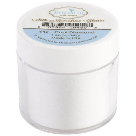 UPC: 0855964004508 | Elizabeth Craft Designs Silk Microfine Glitter 14-Gram Cool Diamond
