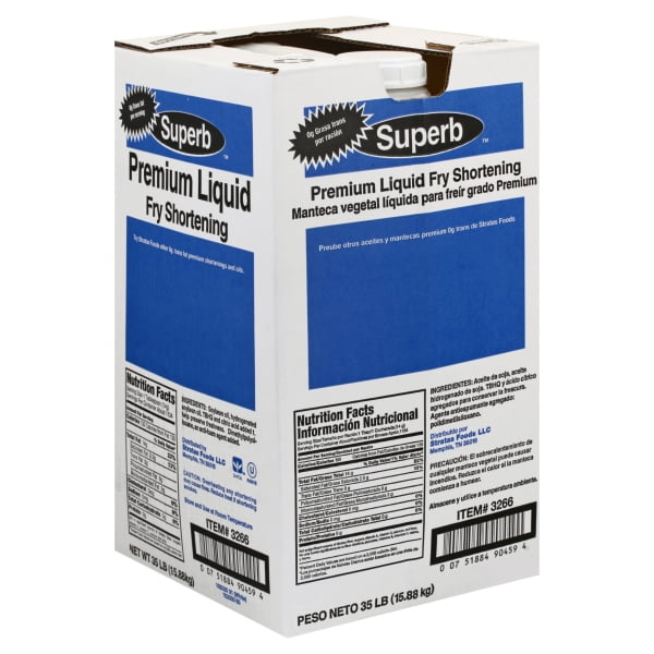 Superb, Premium Liquid Fry Shortening 35 lb (1 count)