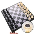 thumbnail image 3 of Magnetic Folding Chess Set International Chess Entertainment Game Beginner Chess Set Educational Toys for Kids and Adults - 12 Inches, 3 of 6