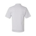thumbnail image 3 of Jerzees SpotShield Polo T-Shirt with Pocket for Men Size up to 5XL, 3 of 5