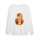 thumbnail image 3 of UKAP Sudadera con Estampado de Calabaza para Mujer, Sudadera de Otoño de Manga Larga, Jersey Informal con Cuello Redondo, Tops, 3 of 3
