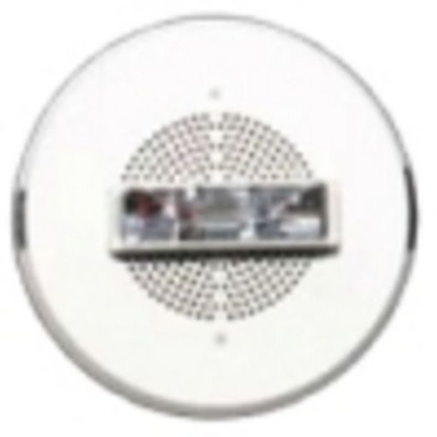 COOPER WHEELOCK 113182 CEILING MOUNT SPEAKER STROBE NO WRITING WHITE