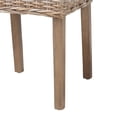 thumbnail image 6 of bali & pari Nevina Bohemian Gray Kubu Rattan and Mango Wood Dining Chair, 6 of 10