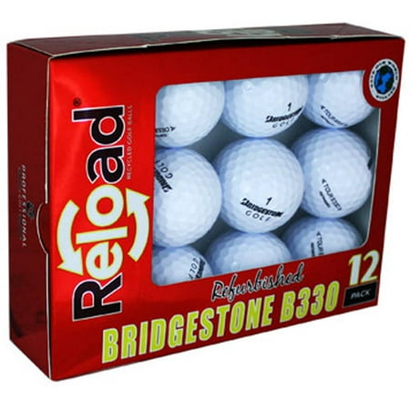 Bridgestone Golf Tour B330-RXS Golf Balls, Used, Mint Quality, 12